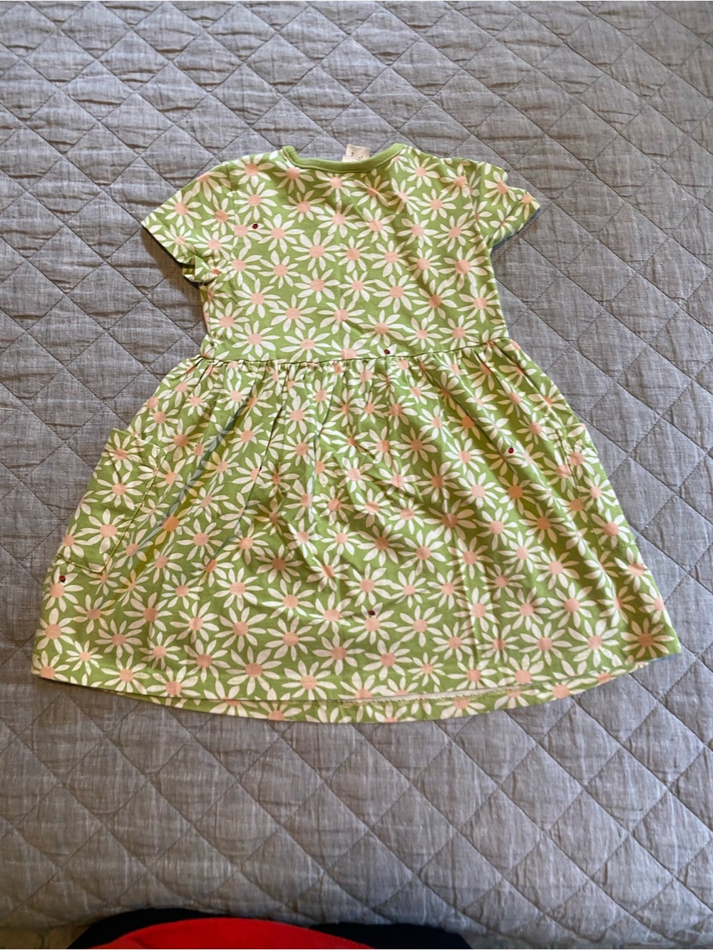 Hanna Andersson 4T Playground Dress with pockets - daisies - Picture 5 of 5